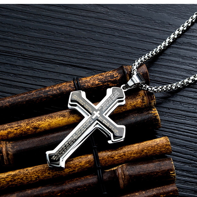 Men stainless steel necklace 2022-3-30-027